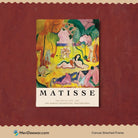 Matise The Joy of Life Painting by Henri Matisse 3 : 4 Vertical New Premium Wall Art Canvas by MeriDeewar