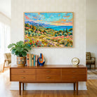 "Mediterranean Coastal Sunset" Giclée Print | Indian Wall Art Print 3 : 2 Horizontal Premium Wall Art Canvas by MeriDeewar