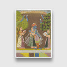 Megha Raga Painting 3 : 4 Vertical New Premium Wall Art Canvas by MeriDeewar