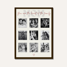 MeriDeewar Personalized MOM 9-Photo Collage Frame with Custom Heartfelt Message custom Premium Wall Art Canvas by MeriDeewar