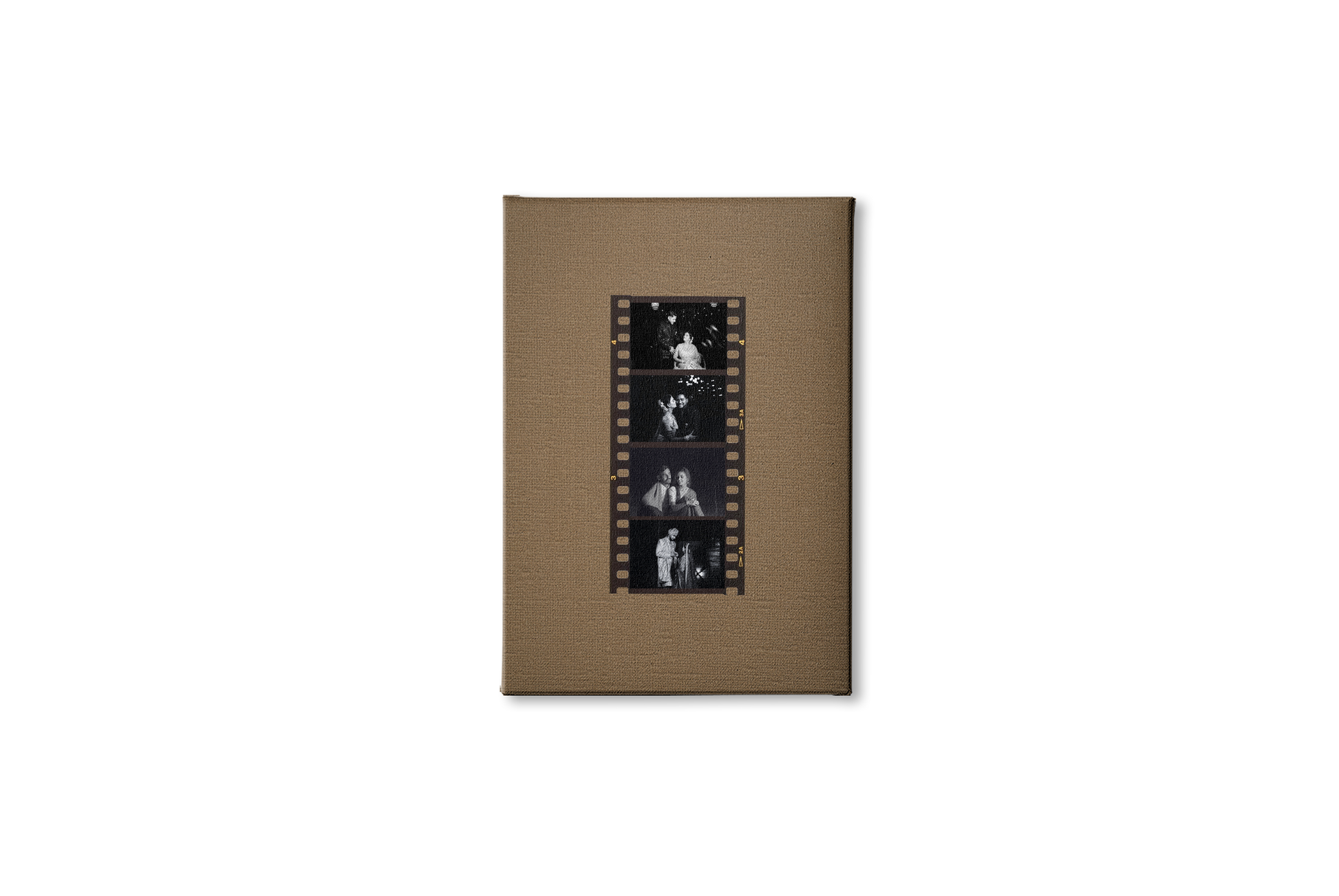 MeriDeewar Personalized Vintage Film Strip Photo Frame – Custom Cinematic Memory Wall Art custom Premium Wall Art Canvas by MeriDeewar