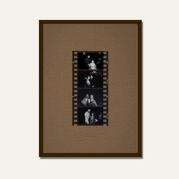 MeriDeewar Personalized Vintage Film Strip Photo Frame – Custom Cinematic Memory Wall Art custom Premium Wall Art Canvas by MeriDeewar
