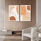 Modern Abstract Art Painting - Dynamic Canvas for Home Decor Walls Premium Wall Art Canvas by MeriDeewar