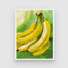 Modern Banana Abstract Painting - Eye-Catching Wall Art 3 : 4 Vertical New Premium Wall Art Canvas by MeriDeewar