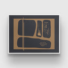 Modern Boho Abstract by Matisse Picasso 3 : 4 Horizontal New Premium Wall Art Canvas by MeriDeewar
