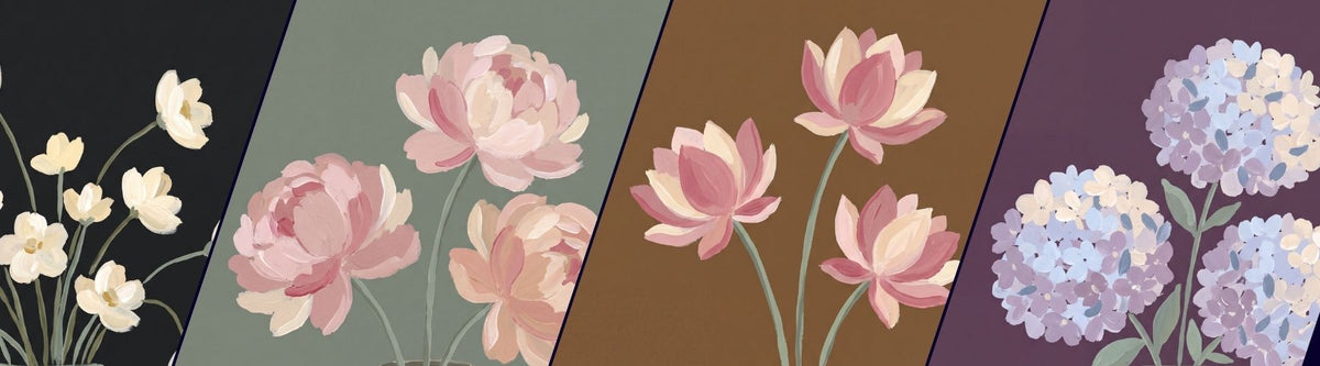 Modern Floral Paintings