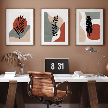 Neutral Wall Art Set Of 3 Walls Premium Wall Art Canvas by MeriDeewar