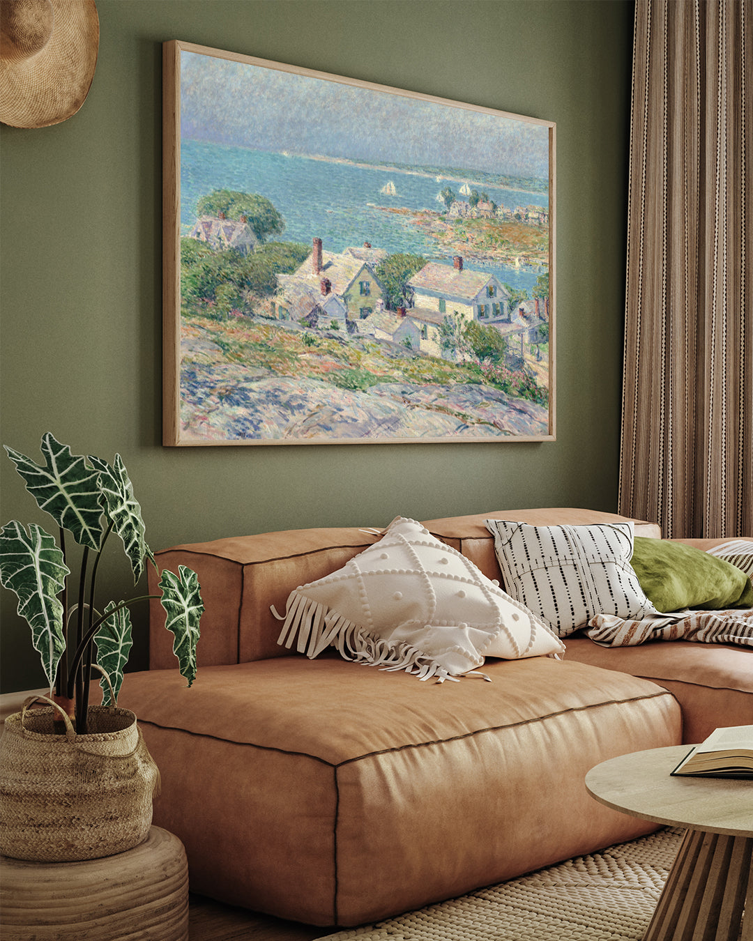 New England Headlands 3 : 4 Horizontal New Premium Wall Art Canvas by MeriDeewar