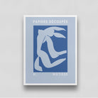 Nu Bleu by Henri Matisse 3 : 4 Vertical New Premium Wall Art Canvas by MeriDeewar