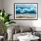 Ocean Symphony – Waves of Tranquility 2 : 3 Horizontal Premium Wall Art Canvas by MeriDeewar