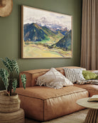 Open Valley, Dolomites Painting By John Singer Sargent 3 : 4 Horizontal New Premium Wall Art Canvas by MeriDeewar