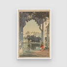 Palace of Udaipur painting by Yoshida Hiroshi 2 : 3 Vertical Premium Wall Art Canvas by MeriDeewar