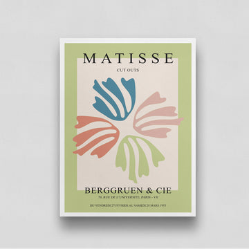Papiers Decoupes Painting by Henri Matisse 3 : 4 Vertical New Premium Wall Art Canvas by MeriDeewar