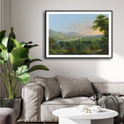 Pastoral River Valley – Serene Countryside Wall Art 2 : 3 Horizontal Premium Wall Art Canvas by MeriDeewar