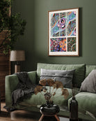 Pattern Variations decor art 3 : 4 Vertical New Premium Wall Art Canvas by MeriDeewar