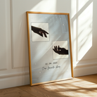 Personalized "Our Favorite Story" Offset Photo Frame | Custom Celestial Couple Art custom Premium Wall Art Canvas by MeriDeewar