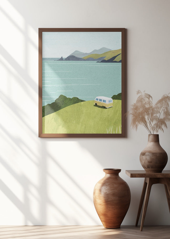 Van Life Art Print – Adventure-Inspired Wall Décor | MeriDeewar