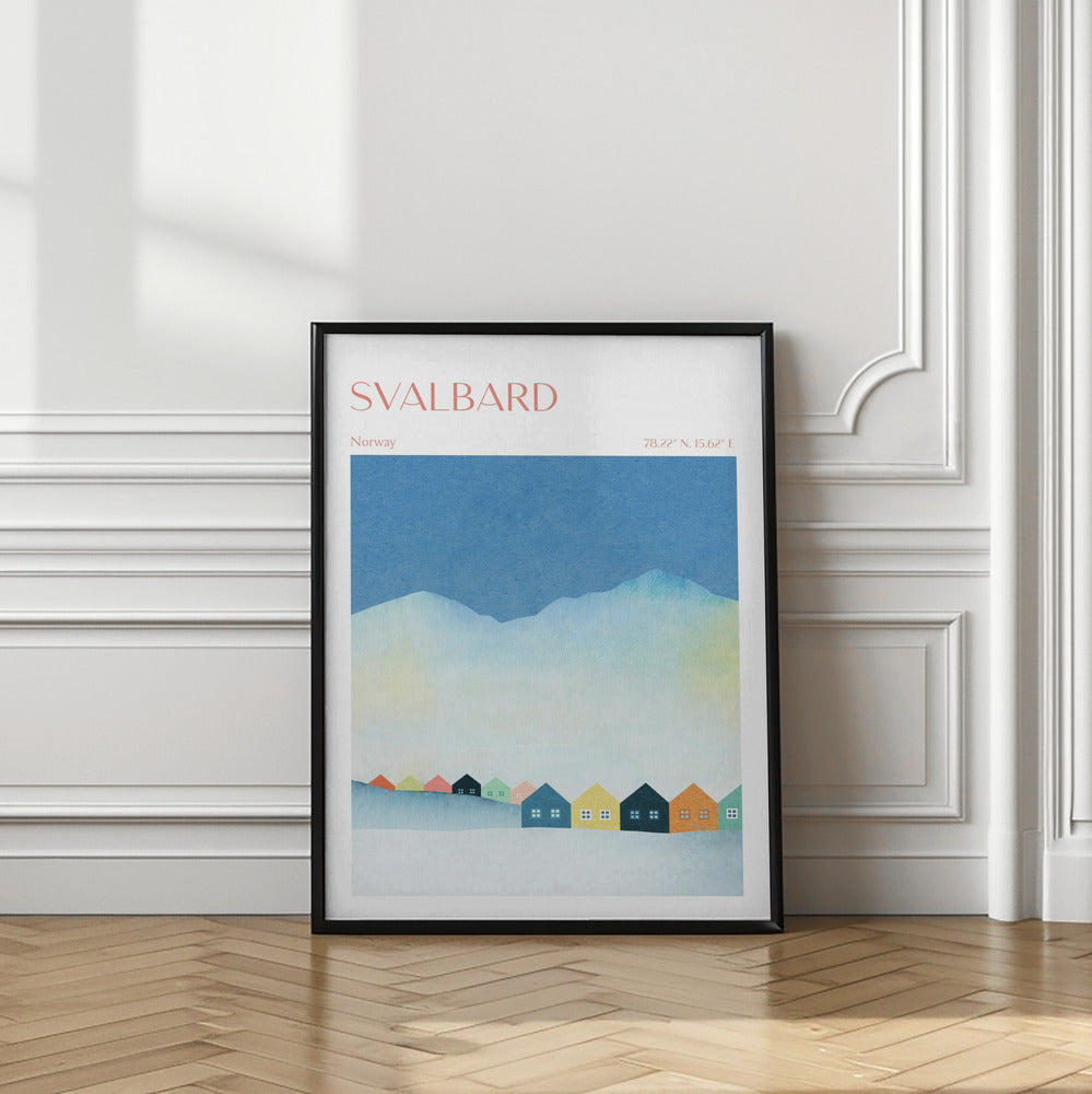 Svalbard Arctic Art Print - Stunning Wall Decor at MeriDeewar