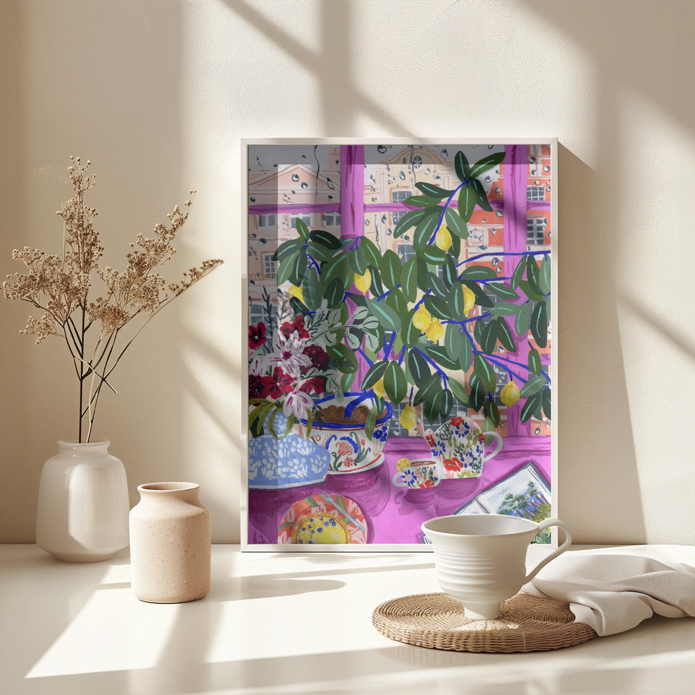 Tea with Marianne Art Print - Vibrant Addition to Your Collection