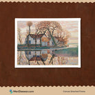 Piet Mondrian Poster Farm near Duivendrecht 3 : 4 Horizontal New Premium Wall Art Canvas by MeriDeewar