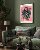Pink Begonias By Marsden Hartley 3 : 4 Vertical New Premium Wall Art Canvas by MeriDeewar