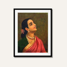 Portrait of a Young Woman – Timeless Elegance | MeriDeewar.com 4 X 5.5 Vertical Premium Wall Art Canvas by MeriDeewar