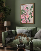 Prairie Rose Poster Print by Hannah Borger Overbeck 3 : 4 Vertical New Premium Wall Art Canvas by MeriDeewar