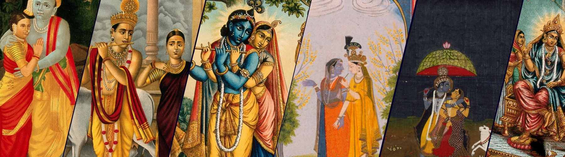 Radha Krishna Paintings