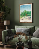 Rose bush Painting by Vincent van Gogh 3 : 4 Vertical New Premium Wall Art Canvas by MeriDeewar