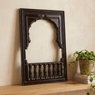 Royal Jharokha | Architectural Wall Art Curate Premium Wall Art Canvas by MeriDeewar