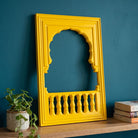 Royal Jharokha | Architectural Wall Art Curate Premium Wall Art Canvas by MeriDeewar