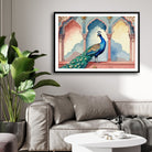 Royal Peacock – Heritage Indian Wall Art Canvas Painting 2 : 3 Horizontal Premium Wall Art Canvas by MeriDeewar