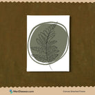 Sage Green 1 Boho Artwork 3 : 4 Vertical New Premium Wall Art Canvas by MeriDeewar