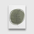 Sage Green 1 Boho Artwork 3 : 4 Vertical New Premium Wall Art Canvas by MeriDeewar