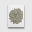 Sage Green 3 Boho Artwork 3 : 4 Vertical New Premium Wall Art Canvas by MeriDeewar