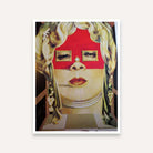 Salvador Dali Face of Mae West Surreal Painting for Living Room | Wall Art Print 4 :5 Vertical Premium Wall Art Canvas by MeriDeewar