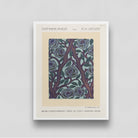 Samarkande Abstract Floral pattern by  E. A. Séguy's 3 : 4 Vertical New Premium Wall Art Canvas by MeriDeewar
