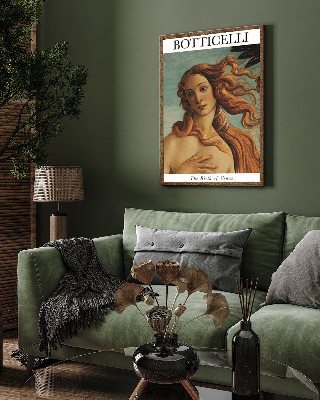 Sandro Botticelli - The Birth of the Venus Painting 3 : 4 Vertical New Premium Wall Art Canvas by MeriDeewar