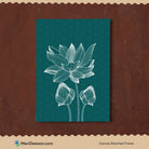 Saraswati Yantra set of 3 paintings Walls Premium Wall Art Canvas by MeriDeewar