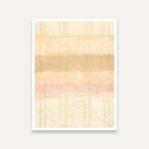Scandinavian Minimalist Cream & Pastel Blush Grid Abstract Painting | Vertical Modern Boho White Framed Wall Art 3 : 4 Vertical Premium Wall Art Canvas by MeriDeewar