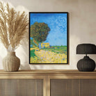 Scenery Painting for Living Room – Van Gogh Avenue at Arles | Nature Wall Art Print 3 : 4 Vertical Premium Wall Art Canvas by MeriDeewar