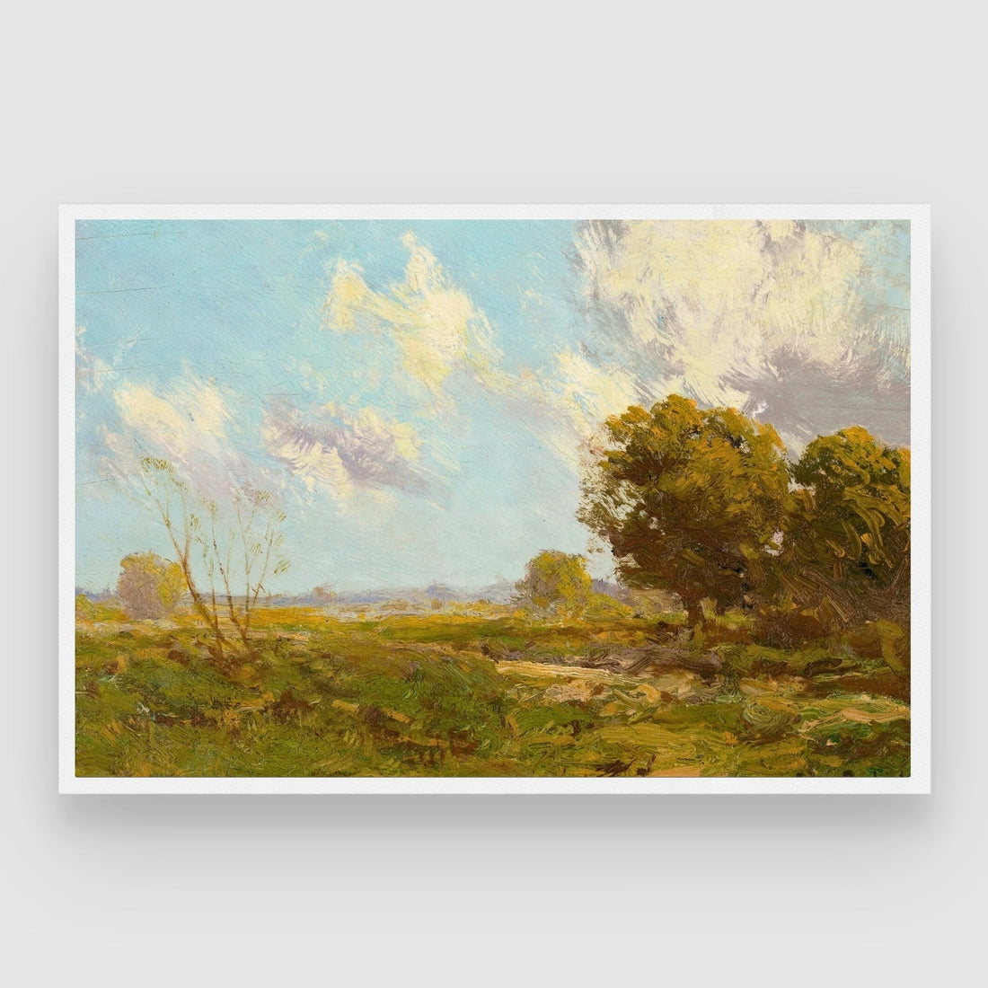 Serene Countryside Landscape Wall Art 2 : 3 Horizontal Premium Wall Art Canvas by MeriDeewar