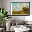 Serene Countryside Landscape Wall Art 2 : 3 Horizontal Premium Wall Art Canvas by MeriDeewar