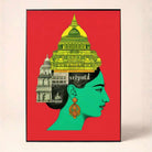Serputd Heritage Portrait Art Poster | Vertical Borderless Art Frame Poster Premium Wall Art Canvas by MeriDeewar