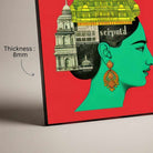 Serputd Heritage Portrait Art Poster | Vertical Borderless Art Frame Poster Premium Wall Art Canvas by MeriDeewar