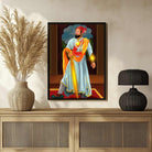 Shivaji Maharaj Painting for Living Room | Royal Maratha Wall Art | Giclée Fine Art Print 2 : 3 Vertical Premium Wall Art Canvas by MeriDeewar