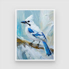 Shop Jay Bird Abstract Art Painting - Exclusive at MeriDeewar 3 : 4 Vertical New Premium Wall Art Canvas by MeriDeewar