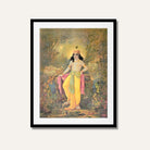 Shree Shyamsundar Painting | Krishna Wall Art | MeriDeewar.com 3 : 4.2 Vertical Premium Wall Art Canvas by MeriDeewar