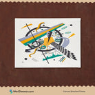 Small Worlds IV painting by Kleine Welten 3 : 4 Horizontal New Premium Wall Art Canvas by MeriDeewar