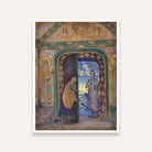 Spiritual Wall Painting for Living Room – The Messenger by Nicholas Roerich | Giclée Art Print 3 : 4 Vertical Premium Wall Art Canvas by MeriDeewar